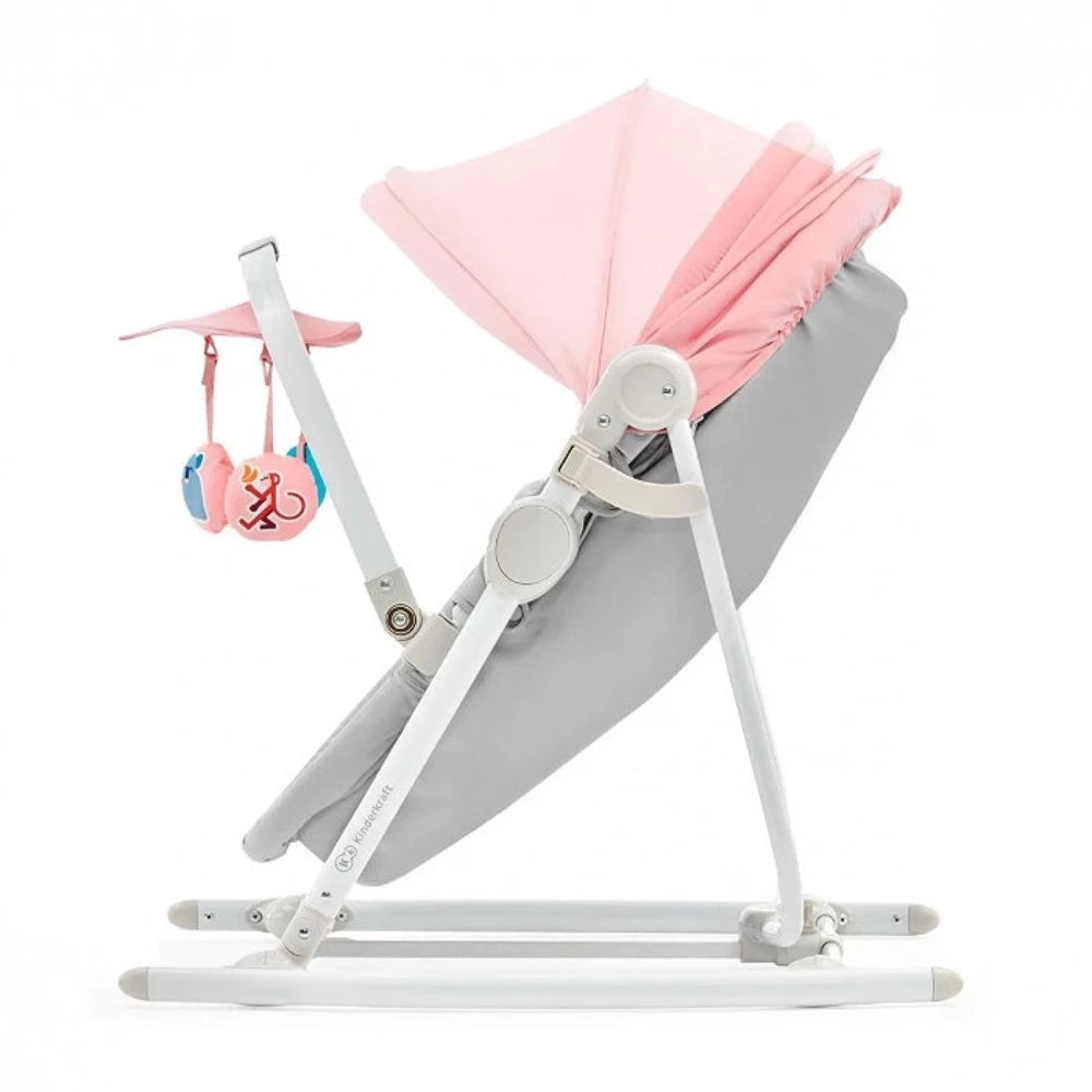 Kinderkraft Unimo Up 5In1 Cot / Cradle / Bouncer / Rocker / Chair-Cribs & Cots-Kinderkraft-Toycra