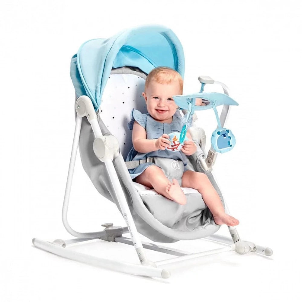 Kinderkraft Unimo Up 5In1 Cot / Cradle / Bouncer / Rocker / Chair-Cribs & Cots-Kinderkraft-Toycra