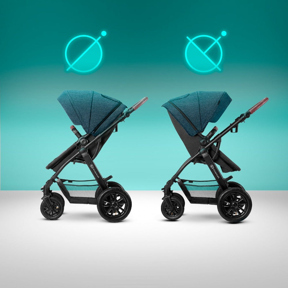 Kinderkraft Xmoov 3In1 Travel System with Car Seat included-Stroller-Kinderkraft-Toycra