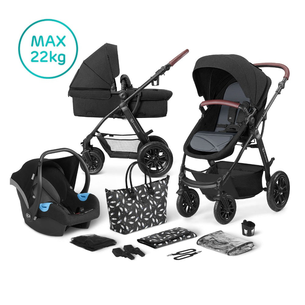 Kinderkraft Xmoov 3In1 Travel System with Car Seat included-Stroller-Kinderkraft-Toycra