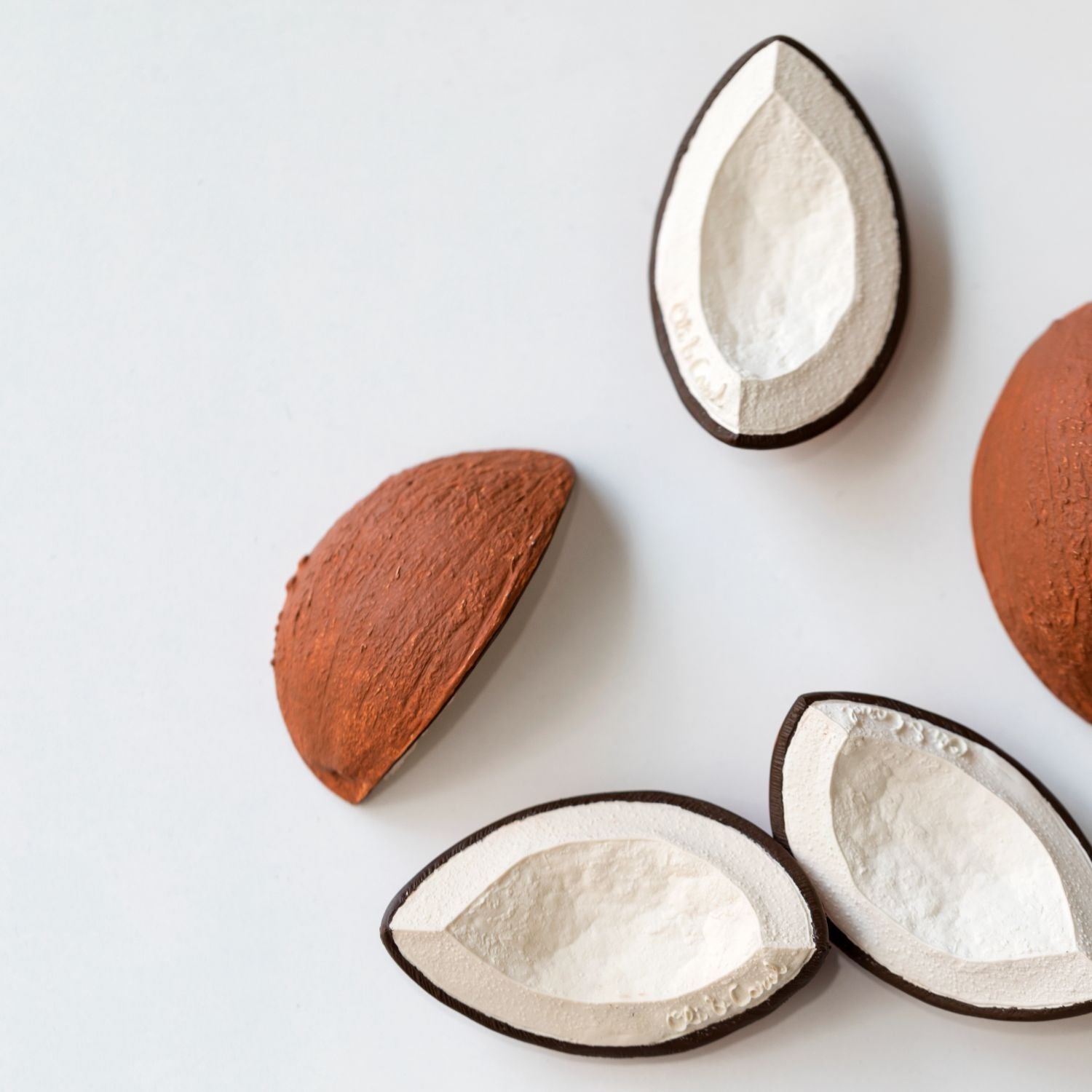 Oli & Carol Coco The Coconut Natural Rubber Teether