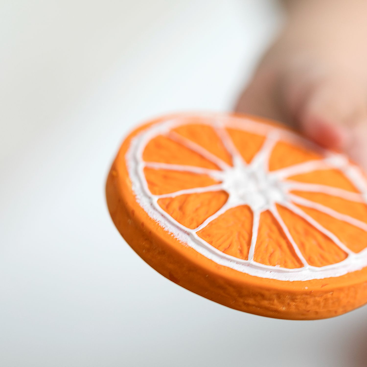 Oli & Carol Clementino The Orange Natural Rubber Teether
