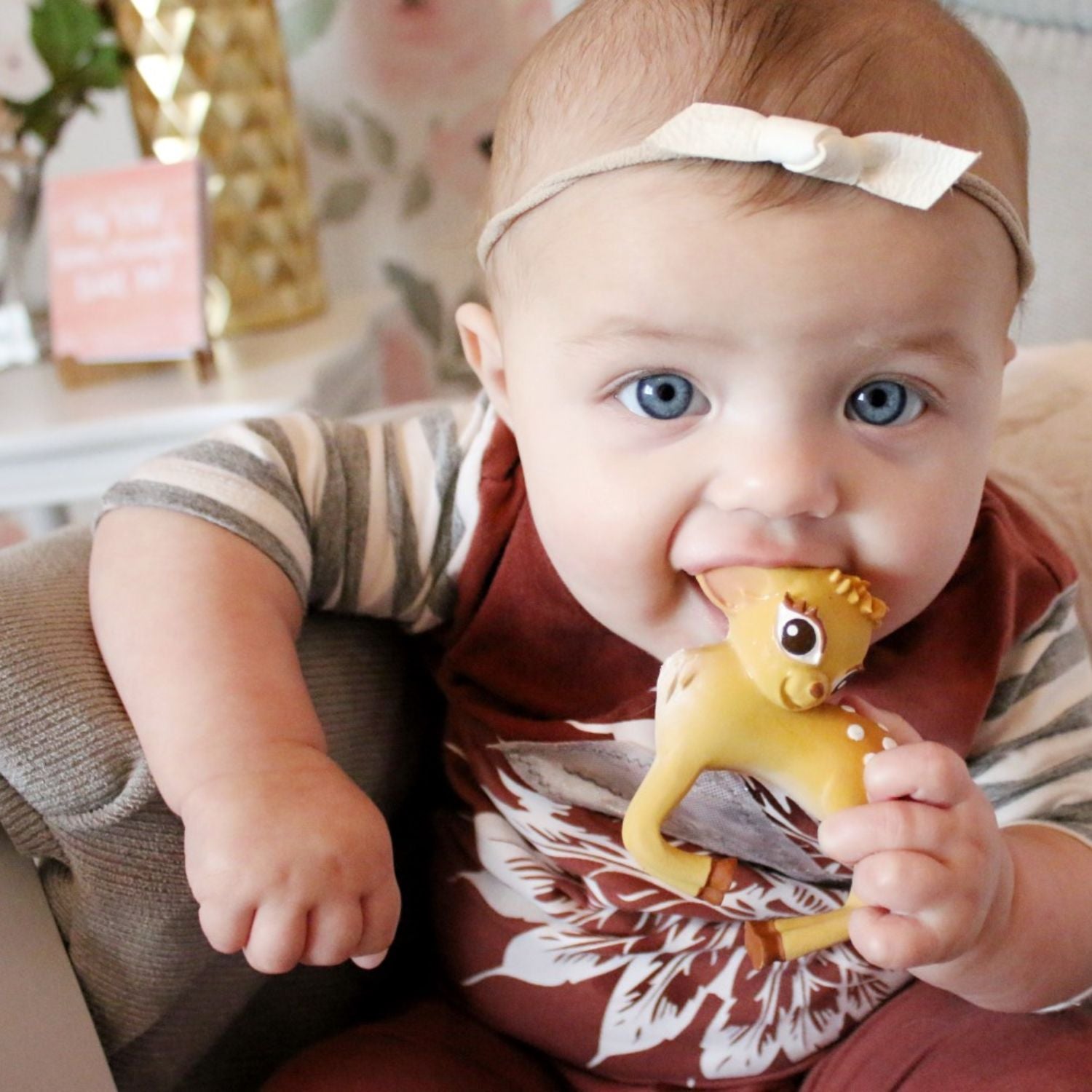Oli & Carol Olive The Deer Bracelet Teether