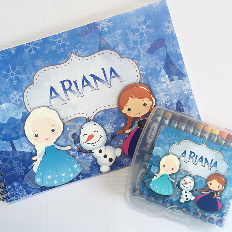 Personalised  Frozen Lil Artist Hamper – Mini