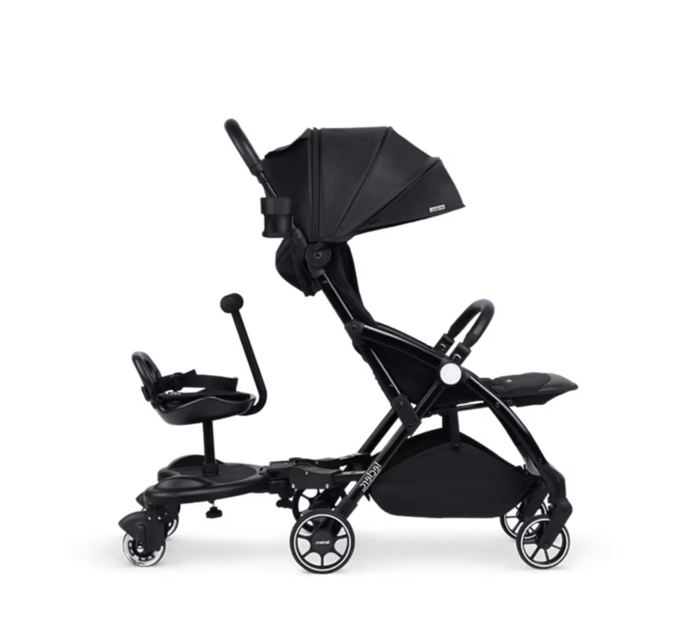 Leclerc Baby Uni Wheeled Board Black