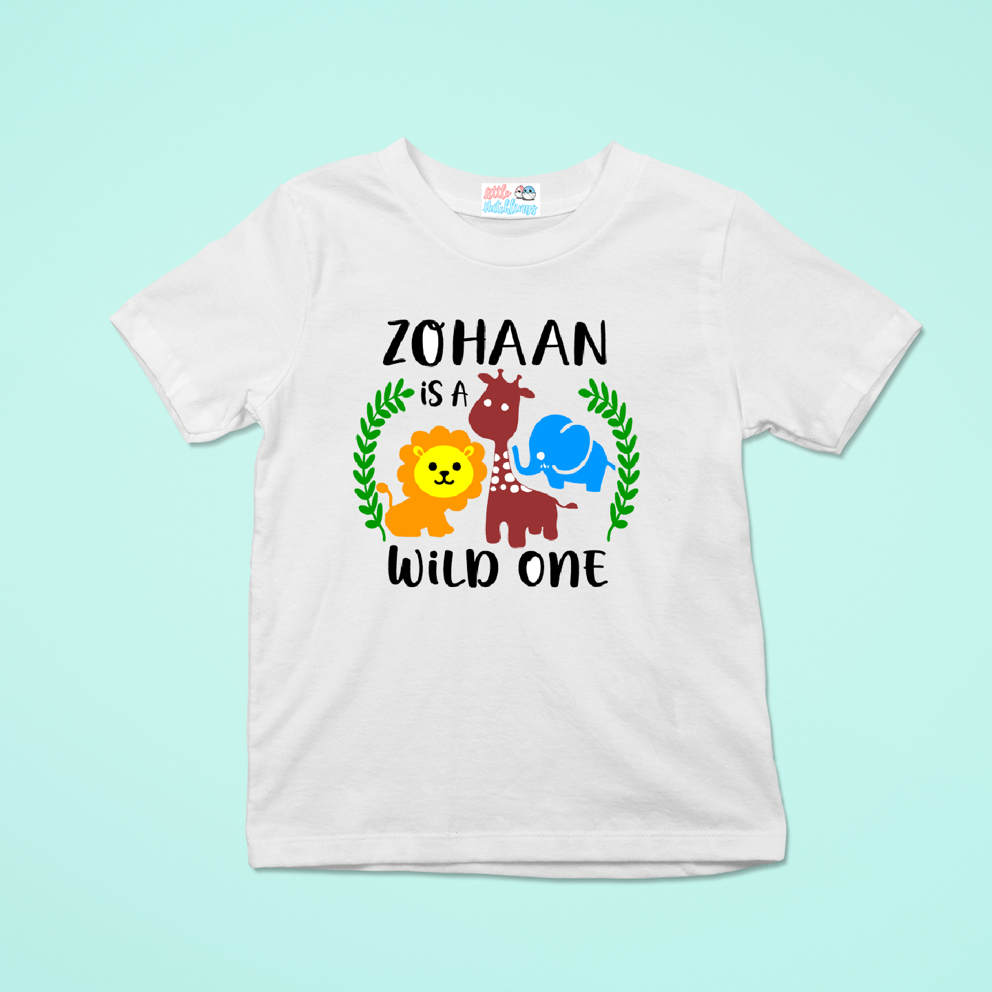 Wild Theme First Birthday Onesie / Tshirt