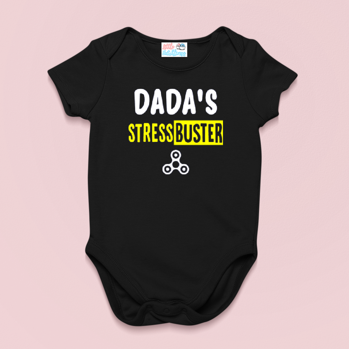 Dada's Stressbuster Onesie - Black, Navy Blue, Red