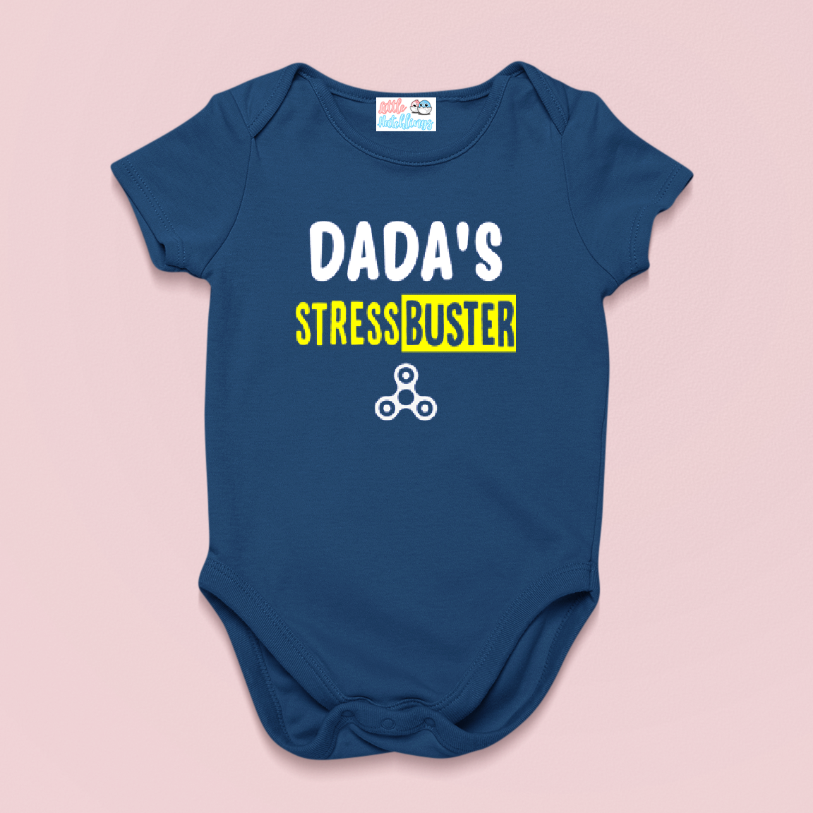 Dada's Stressbuster Onesie - Black, Navy Blue, Red