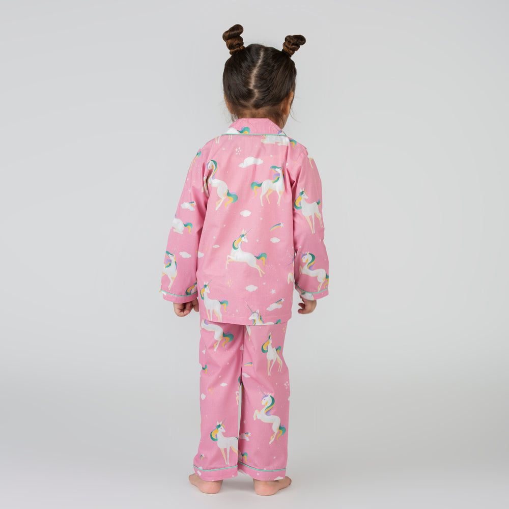 Unicorns Organic Pajama Set