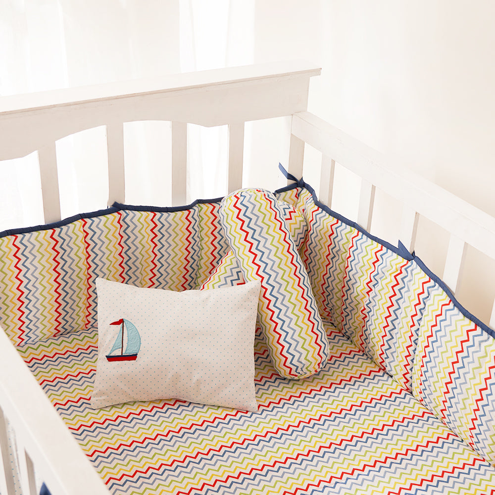 "Night Night" Crib Gift Set (Alphabets-Blue)