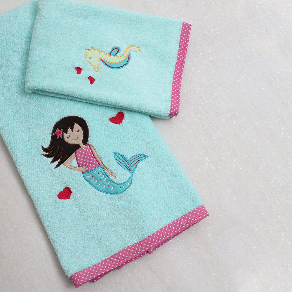 Kids Hand/Bath Towel - Magical Mermaid