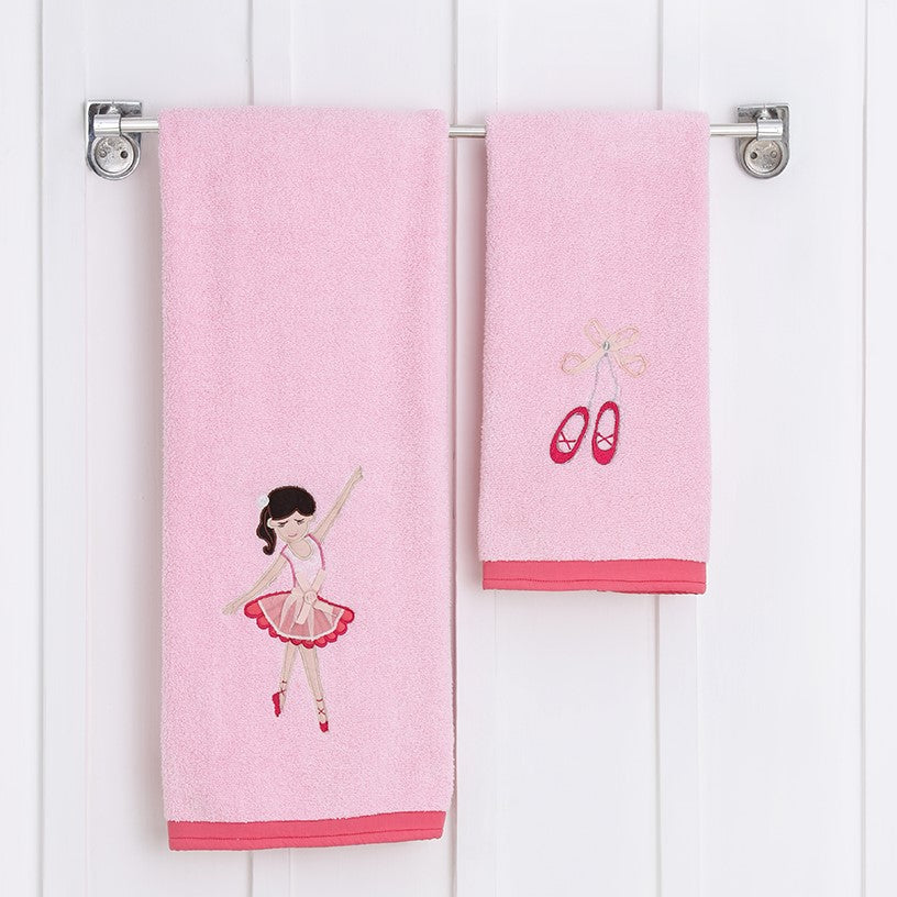 Kids Hand/Bath Towel - Twirls N' Swirls