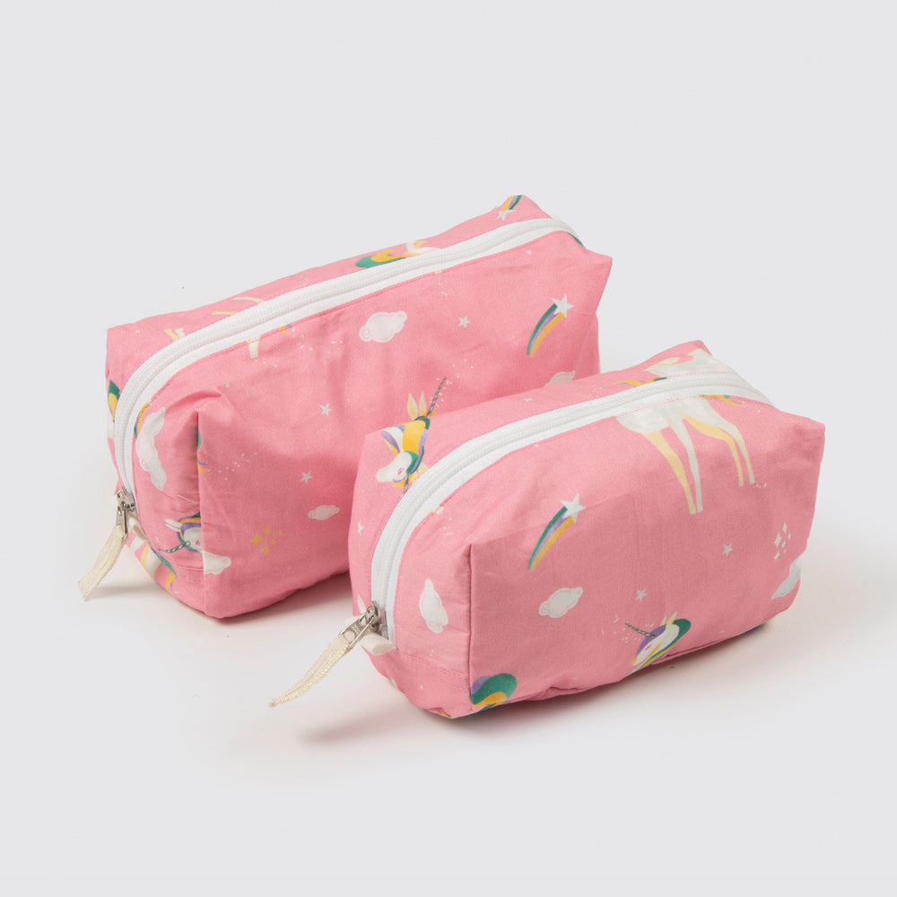 Unicorns Organic Travel Pouch