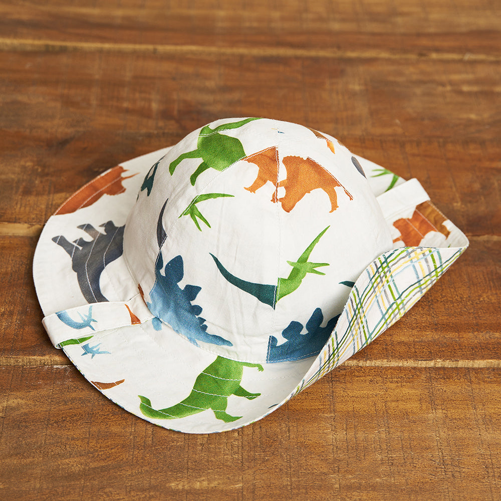 Dinosaurs Organic Sun Hat