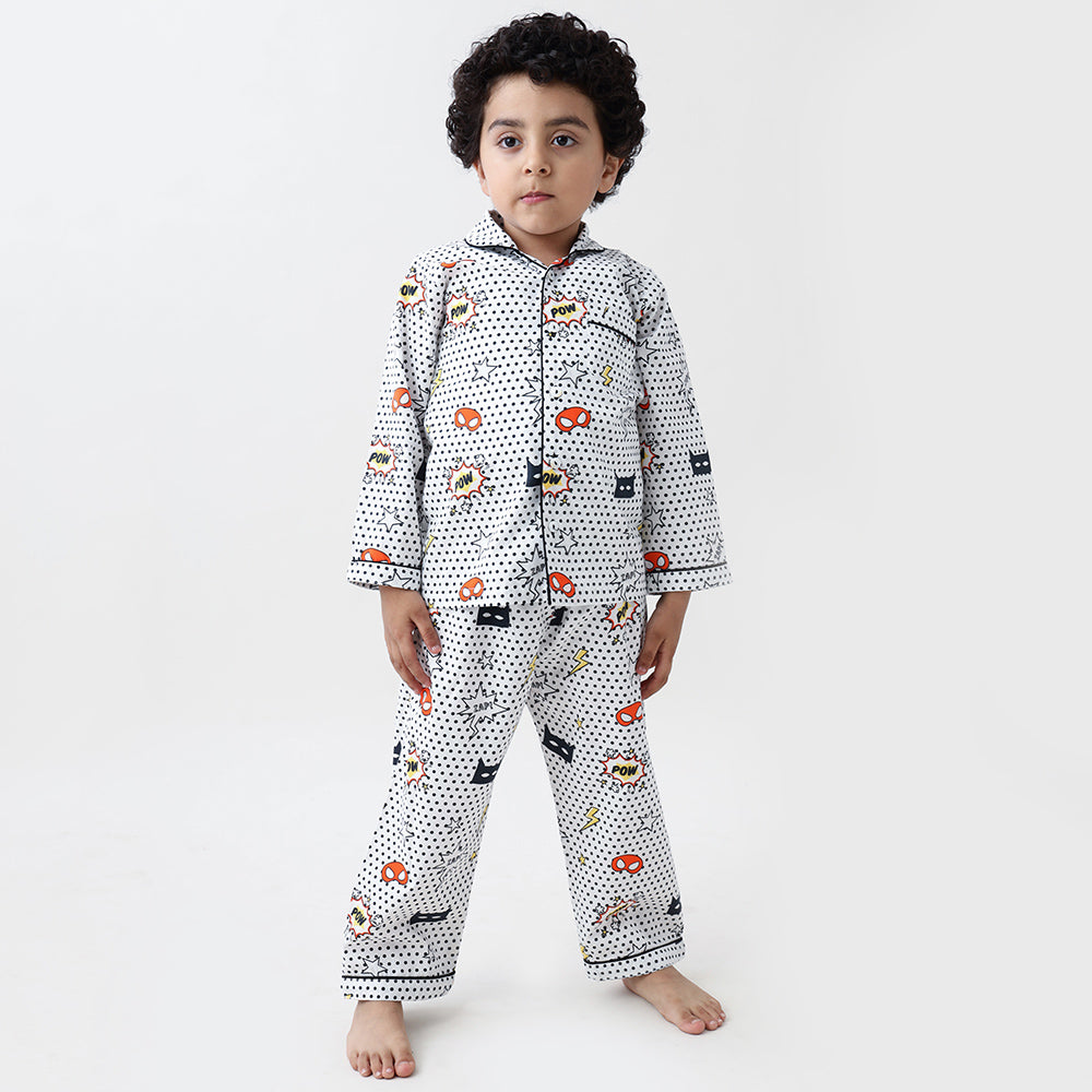 Organic Superhero Pyjama Set