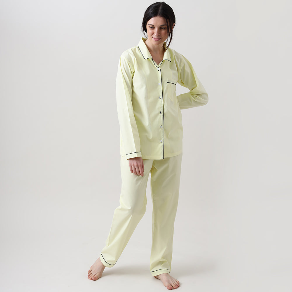 Sunshine Yellow Pajama Set for Women