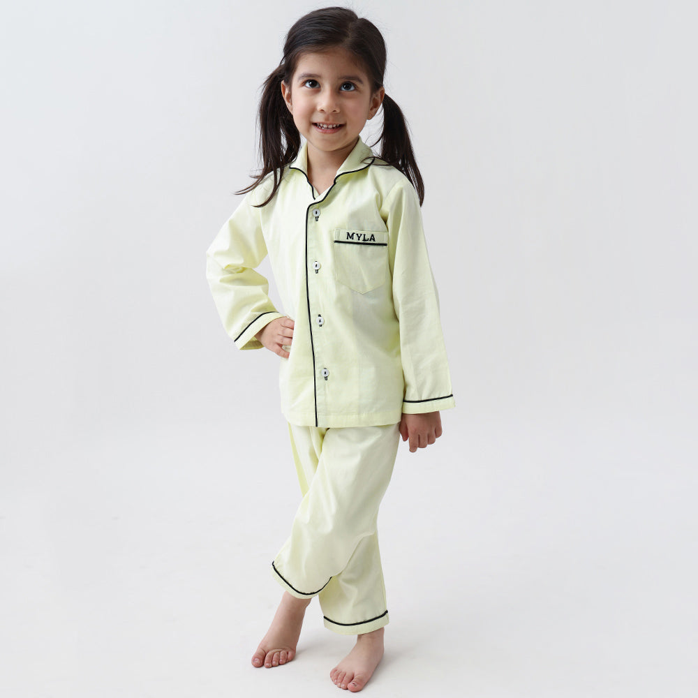 Sunshine Yellow Pajama Set