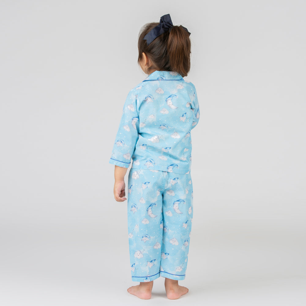 Celestial Blue organic Pajama Set