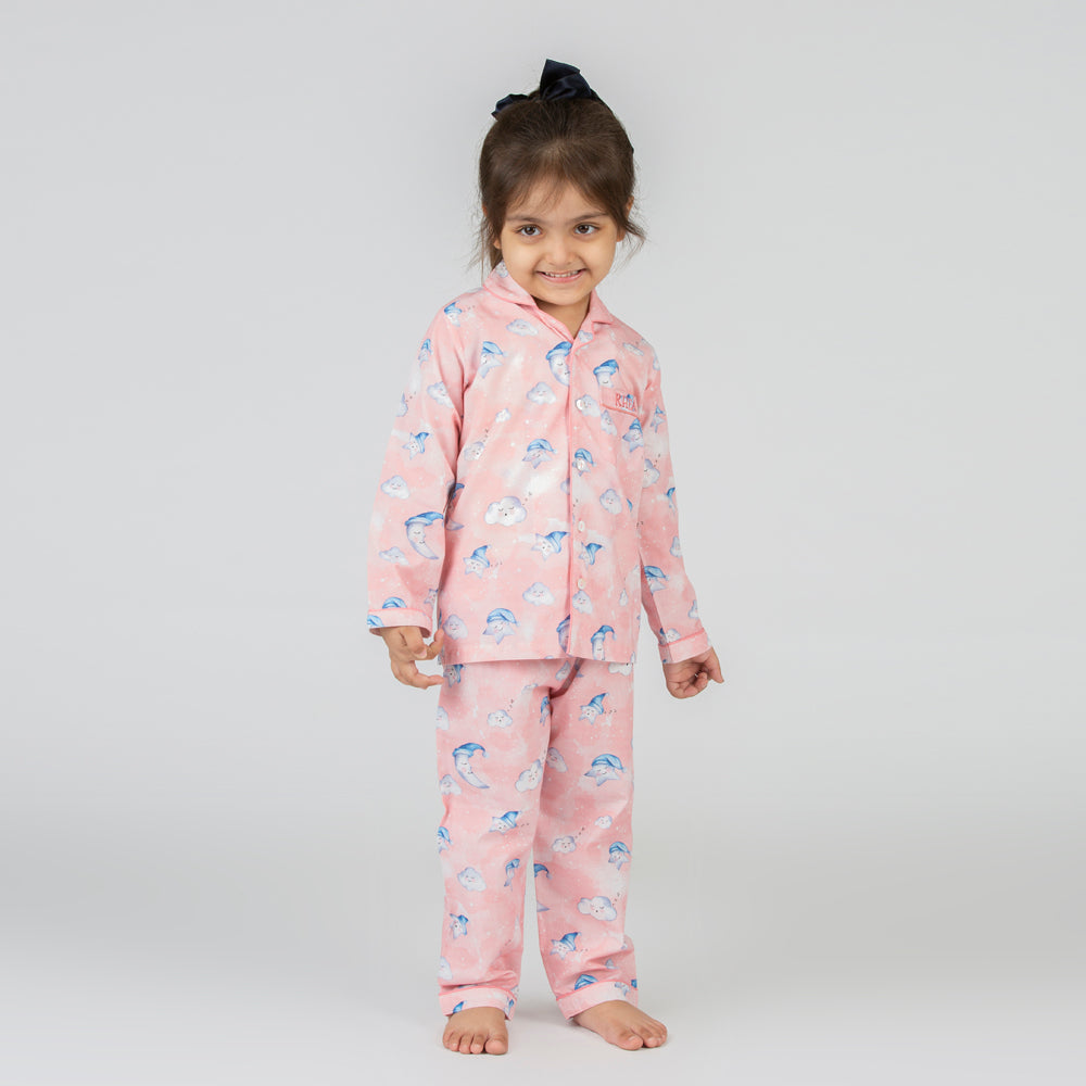 Celestial Pink Organic Pajama Set