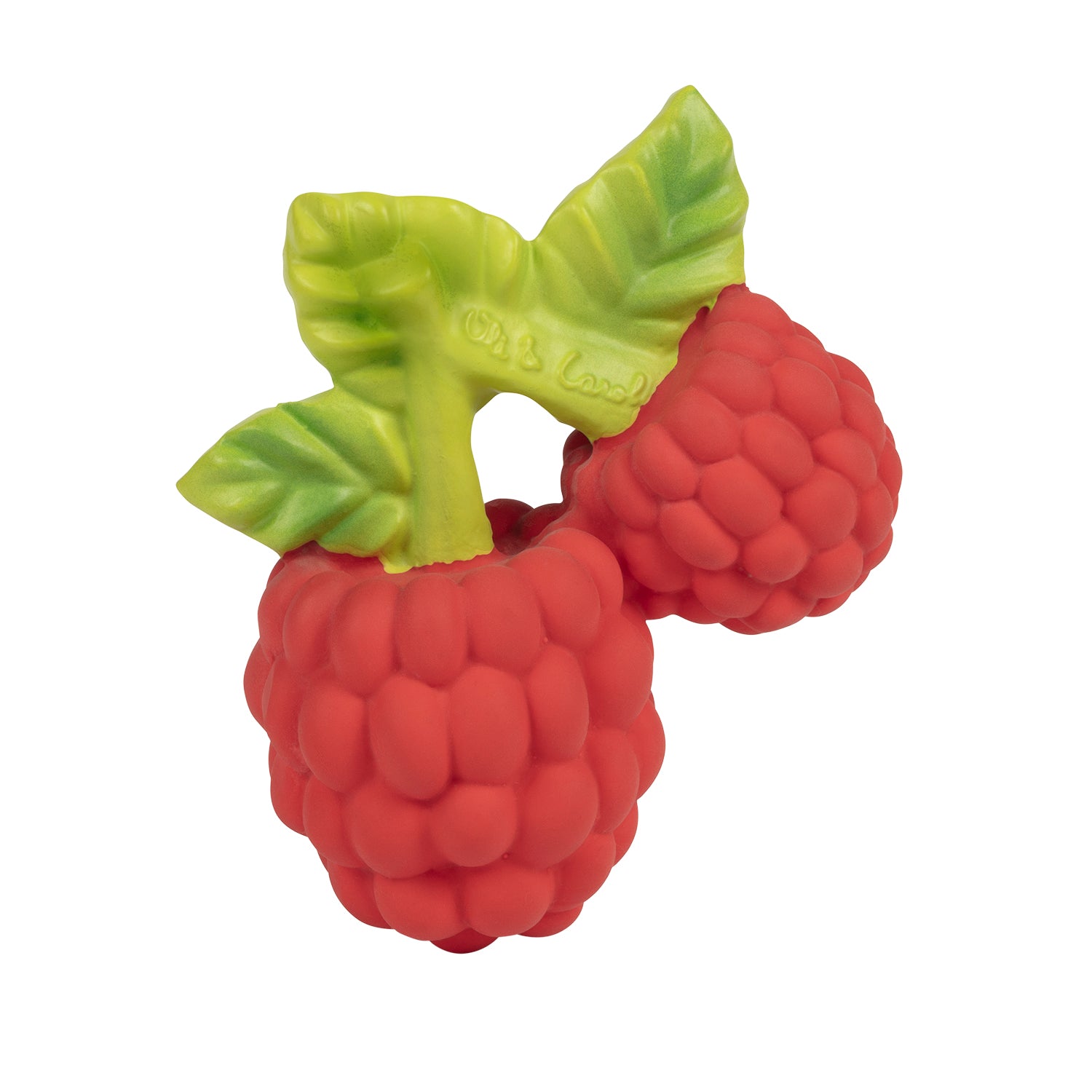 Oli & Carol Valery The Raspberry Natural Rubber Teether