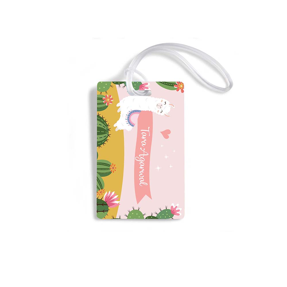 Llama Love - Luggage-Tags-Set-Of-4-1