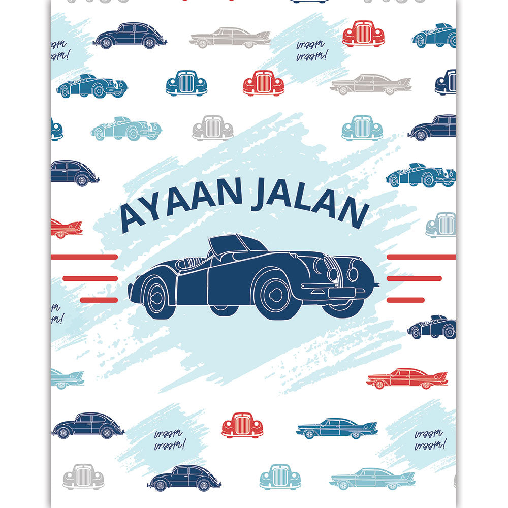 Personalised Folders - Cars