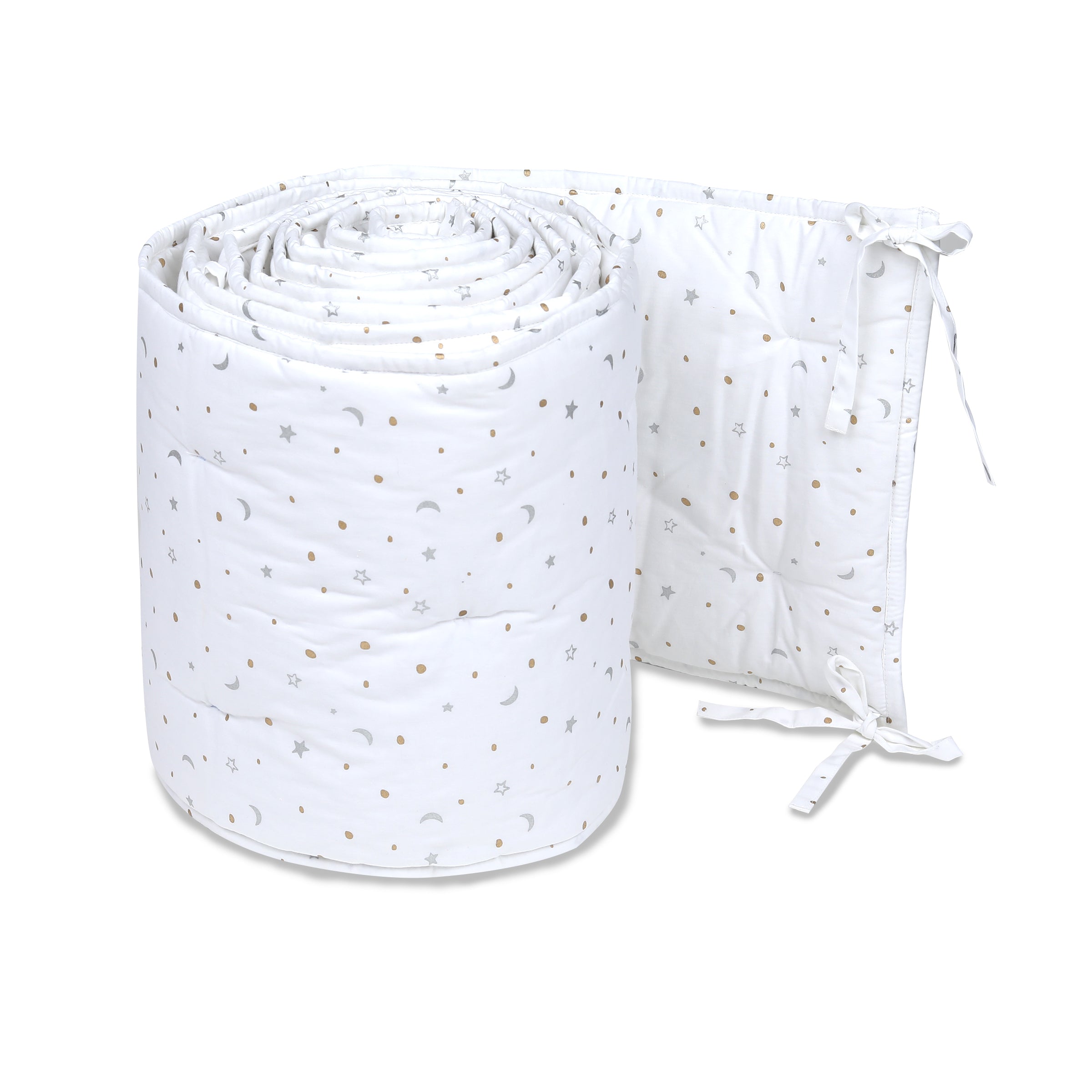 Masilo Cot Bumper – Metallic Stars