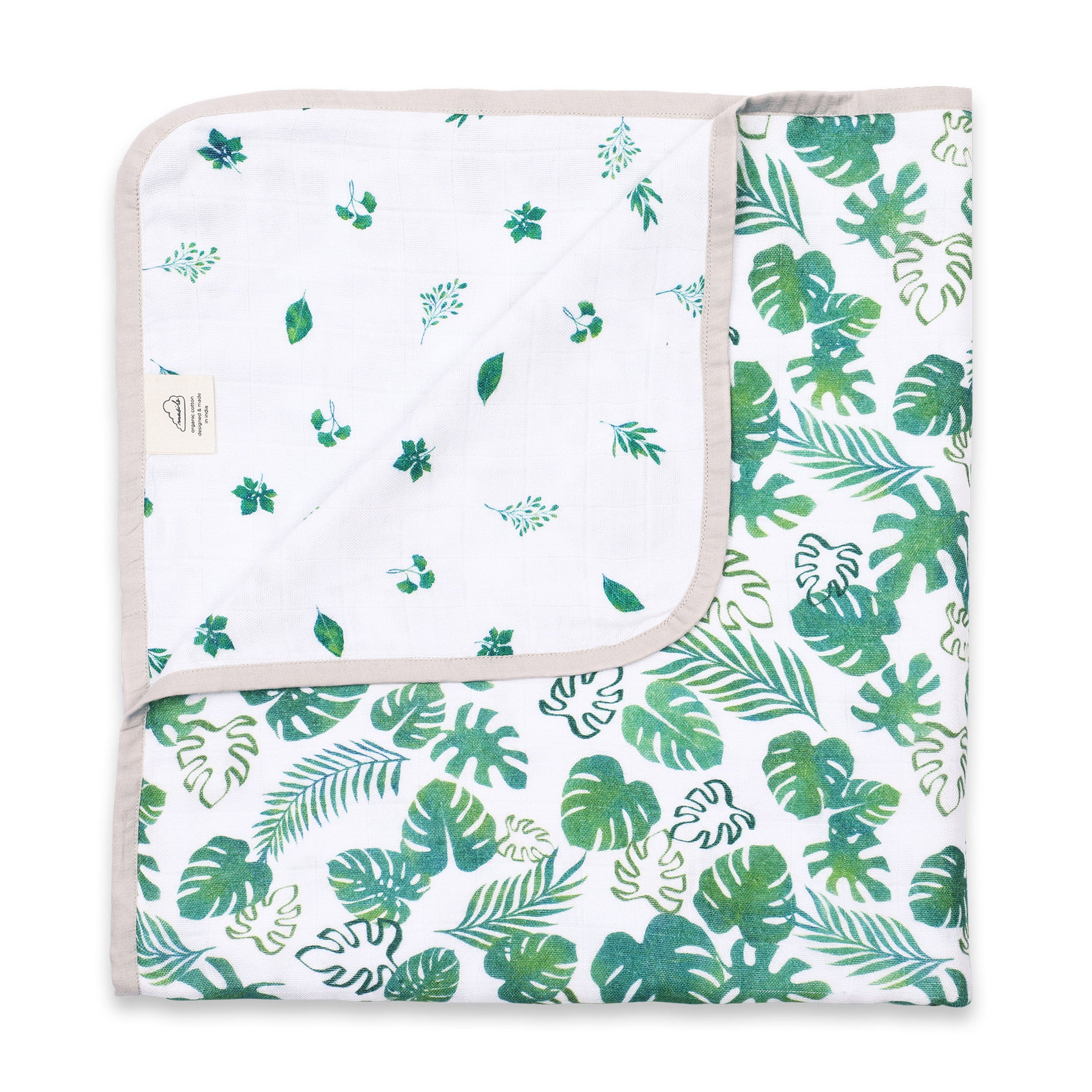 Masilo Bamboo Muslin Blanket - Tropical Vibes Only