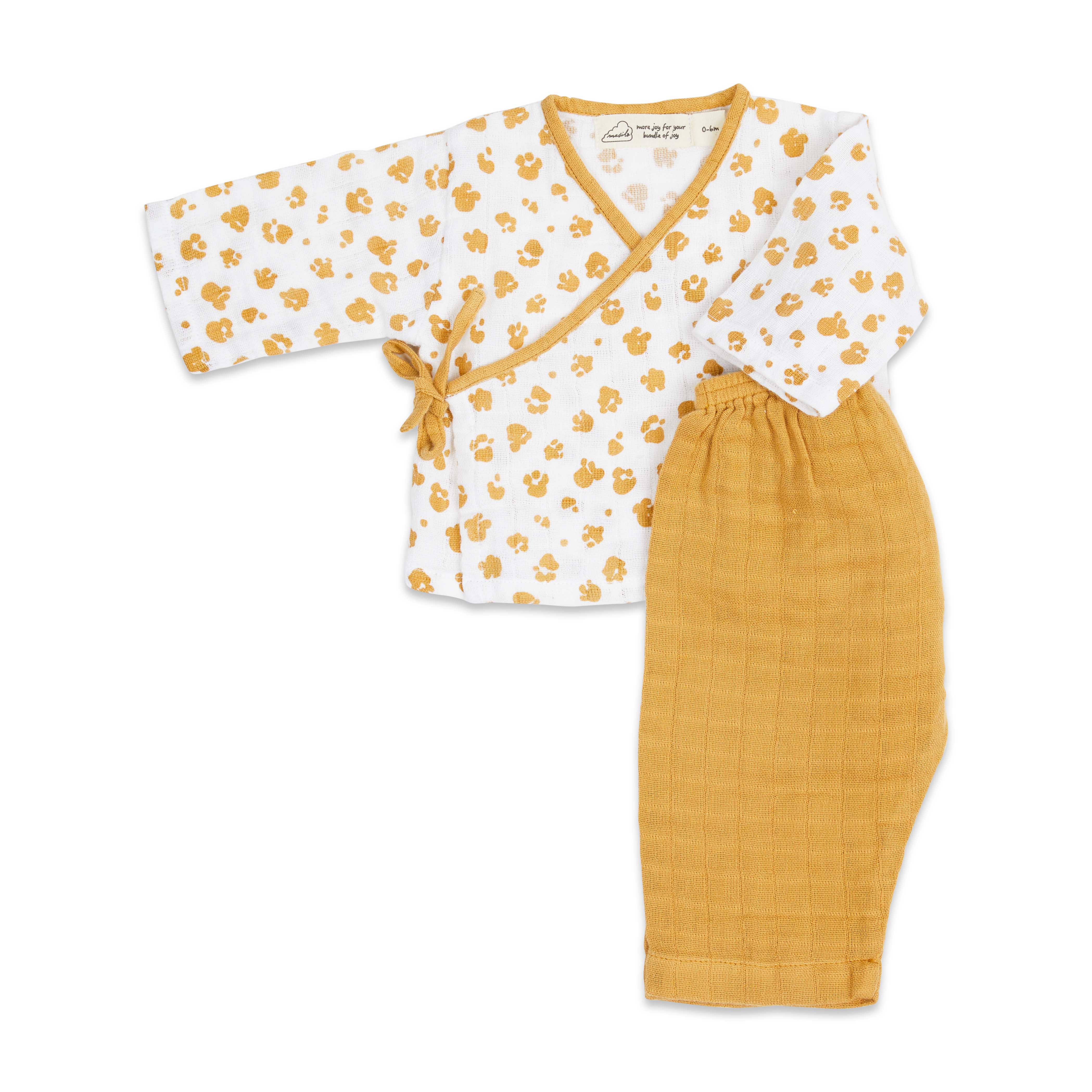 Masilo Kimono Lounge Set - Born To Be Wild (Paws)