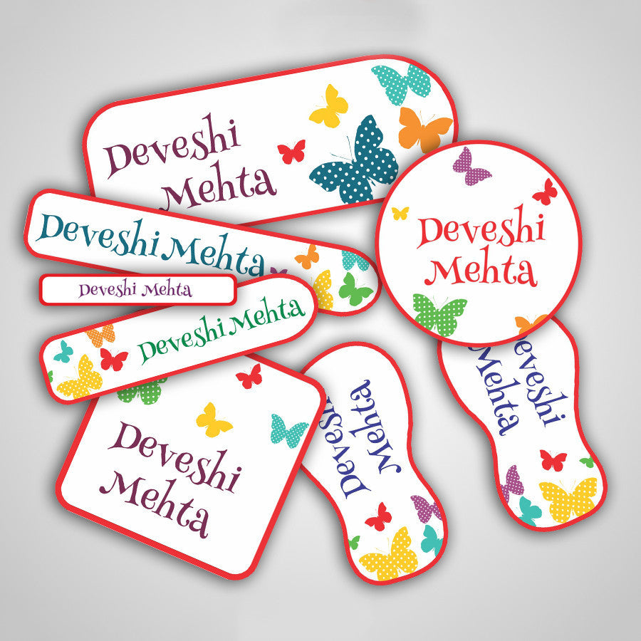 Colorflies Labels Super Saver Set <br> <span style="font-size: 11px; font-family:Helvetica,Arial,sans-serif;">Assorted packs containing upto 154 stickers</span>