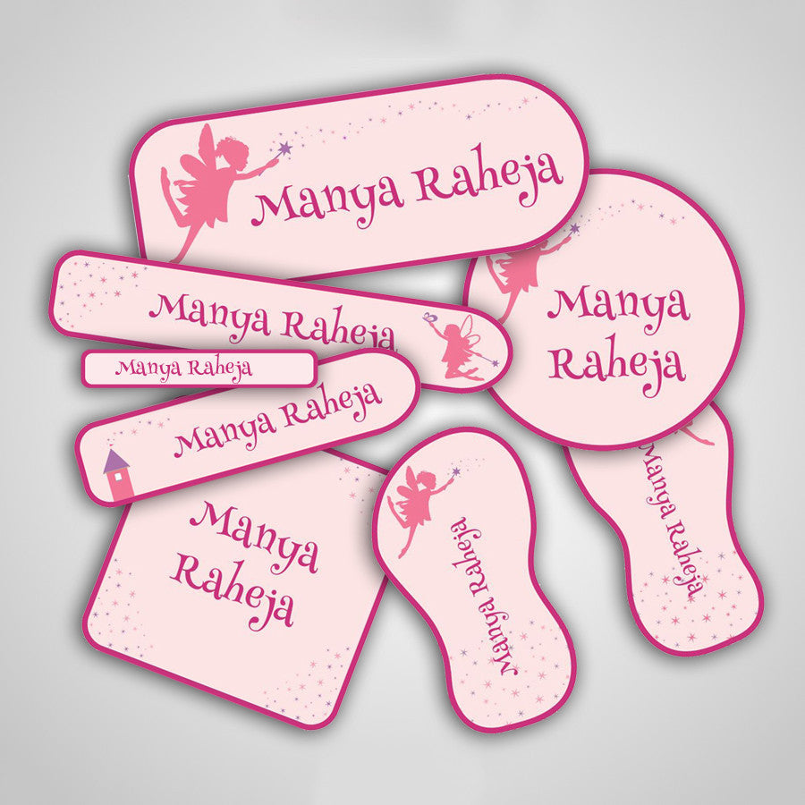 Fairies & Princess Labels Super Saver Set <br> <span style="font-size: 11px; font-family:Helvetica,Arial,sans-serif;">Assorted packs containing  upto 154 stickers</span>