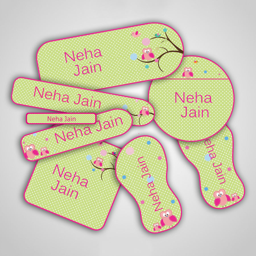 Guess Hoo Labels Super Saver Set <br> <span style="font-size: 11px; font-family:Helvetica,Arial,sans-serif;">Assorted packs containing  upto 154 stickers</span>