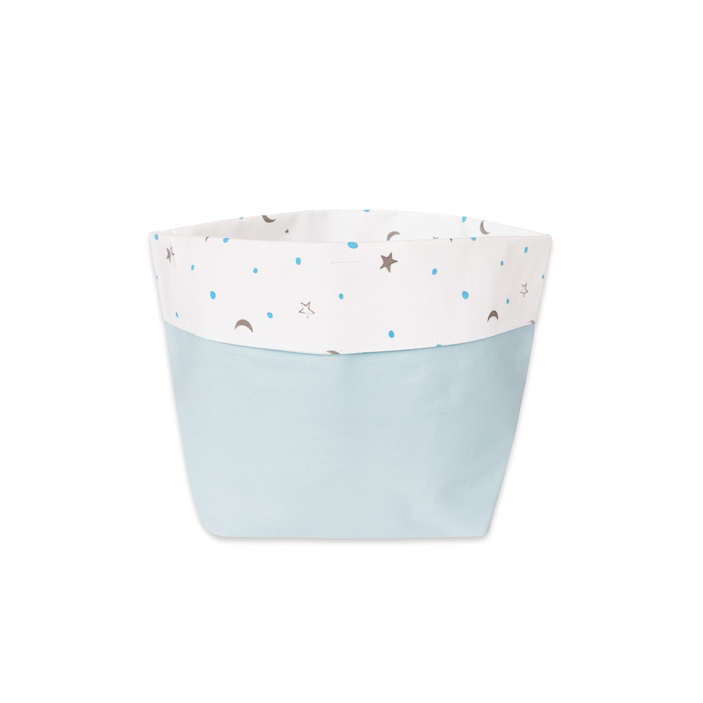 Masilo Fabric Storage Baskets (Set of 2) – Blue