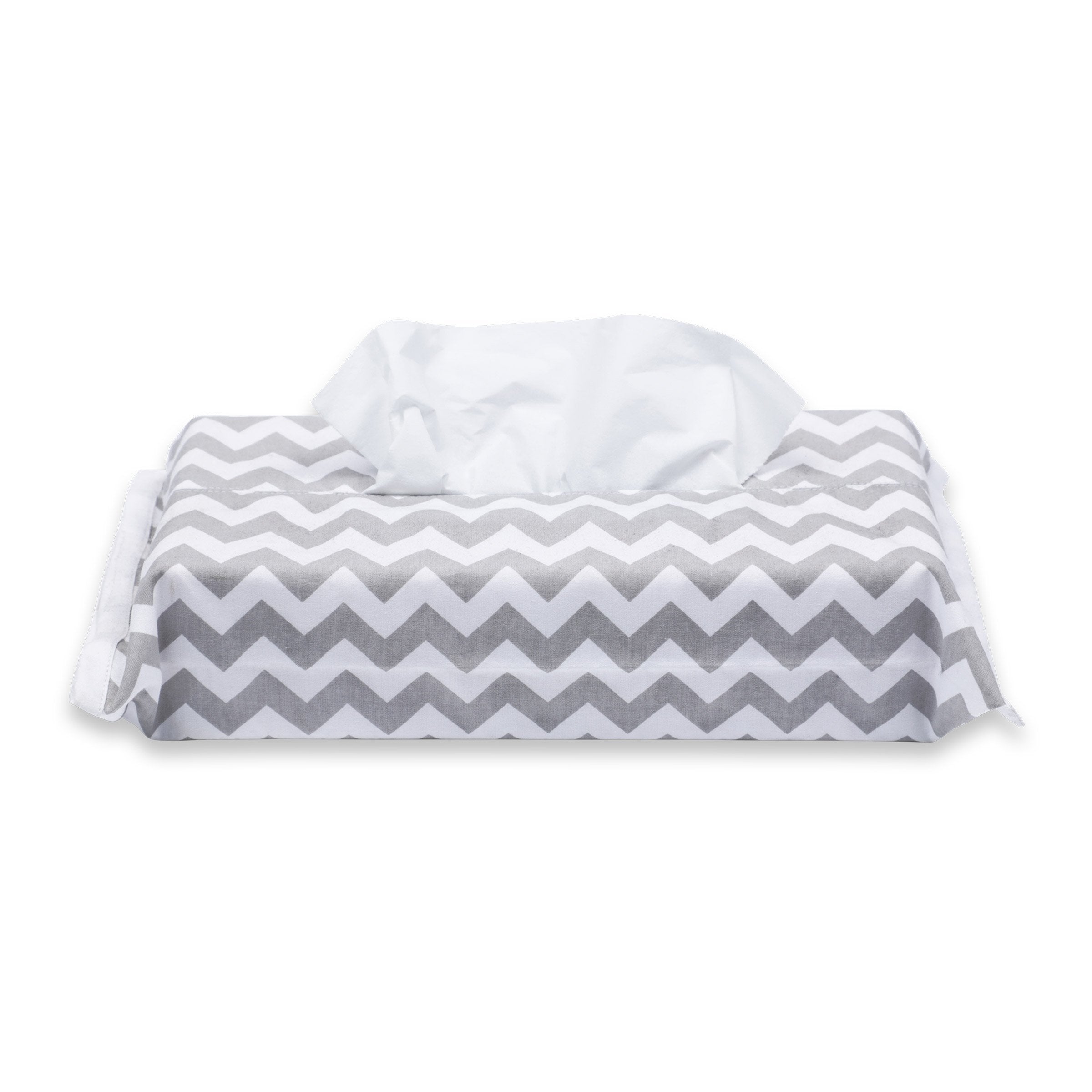 Masilo Tissue Box Cover - Chevron (Grey)