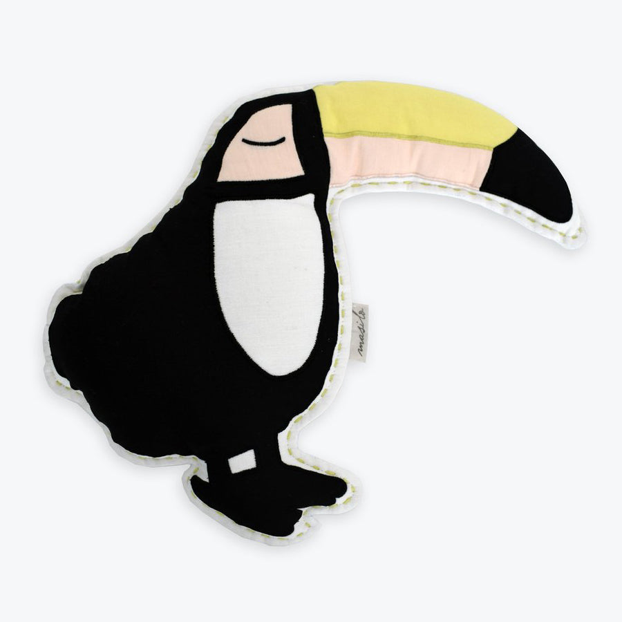 Masilo Organic Shaped Cushion - Toucan