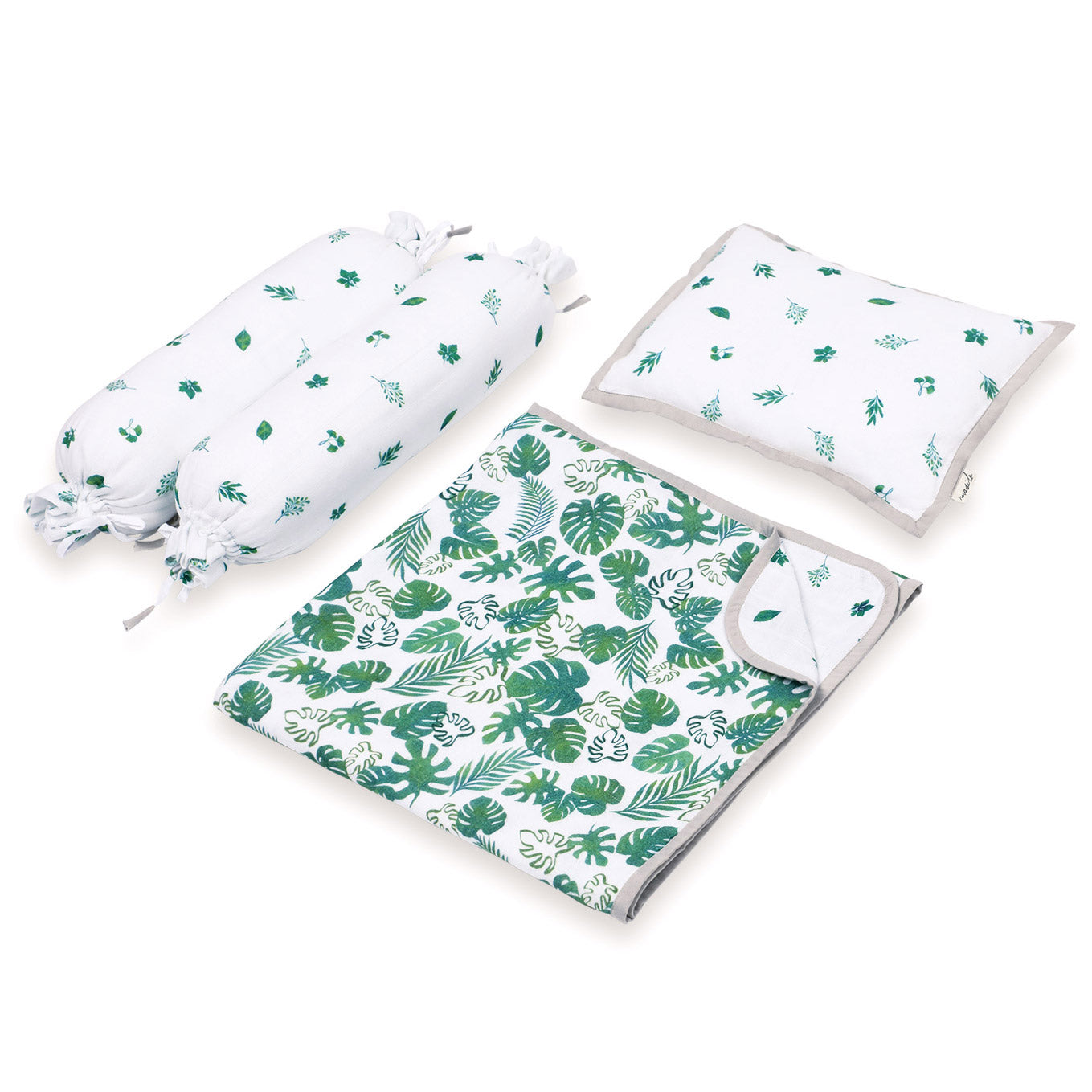 Masilo New Baby Mini Cot Set - Tropical Vibes Only