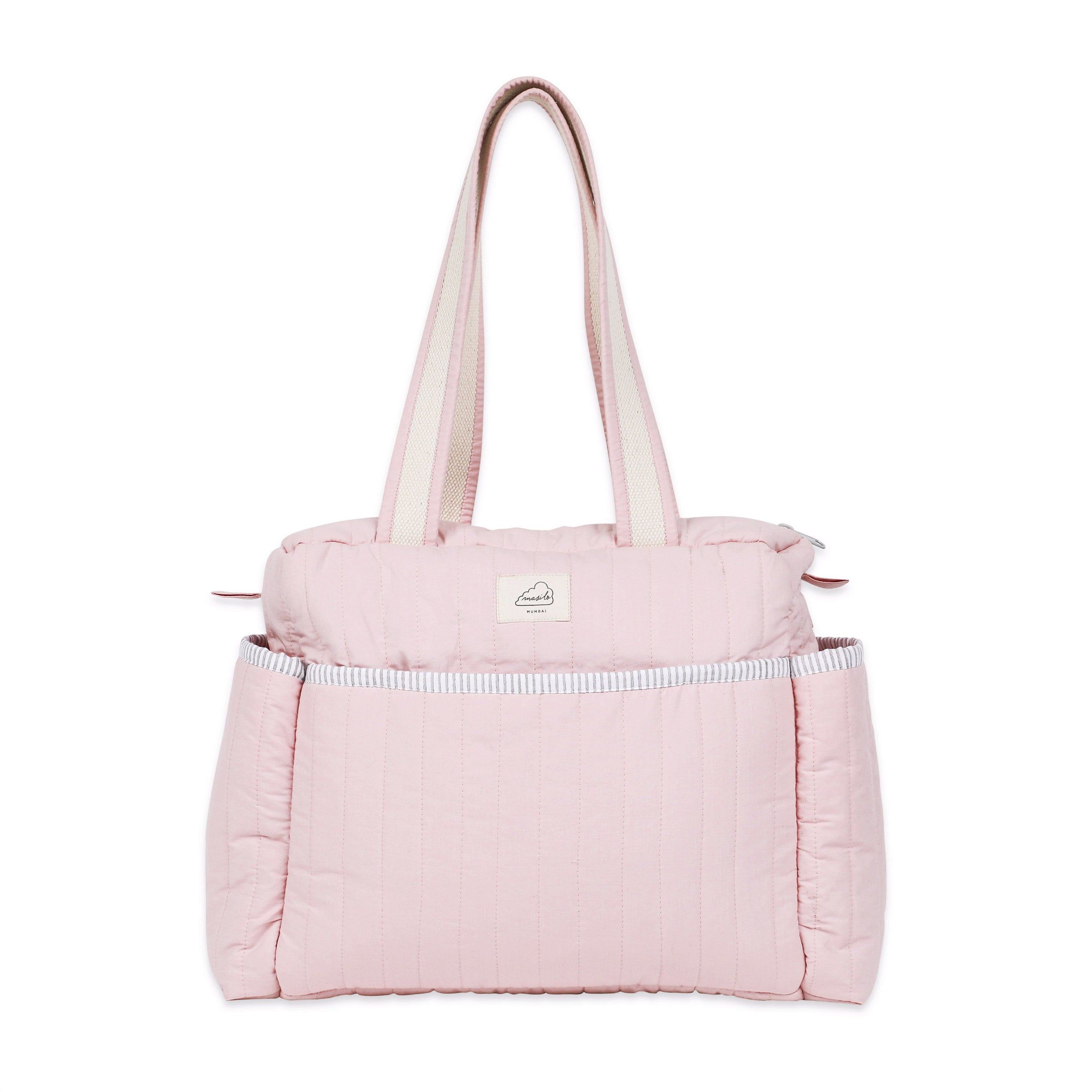 Masilo Organic Cotton Changing Bag – Blush