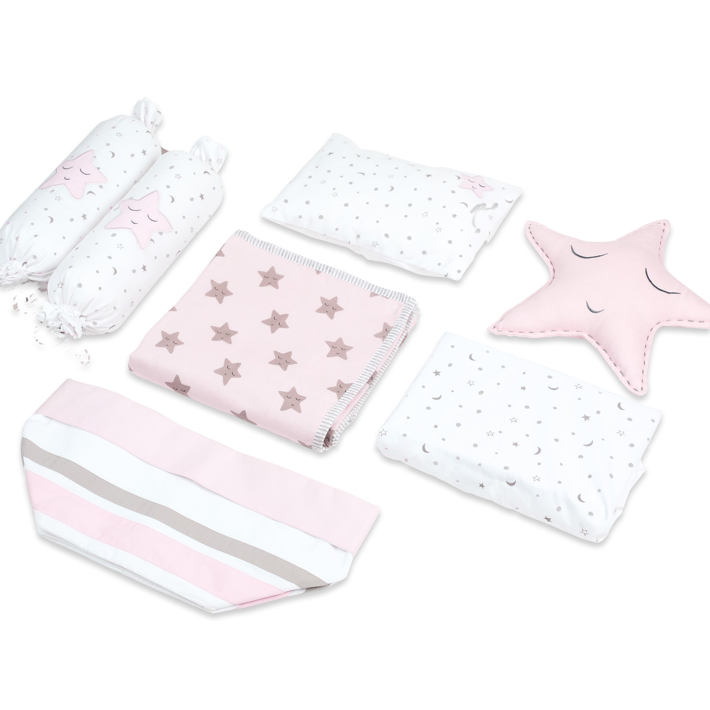 Masilo Rock My Crib Gift Basket – Pink Stars