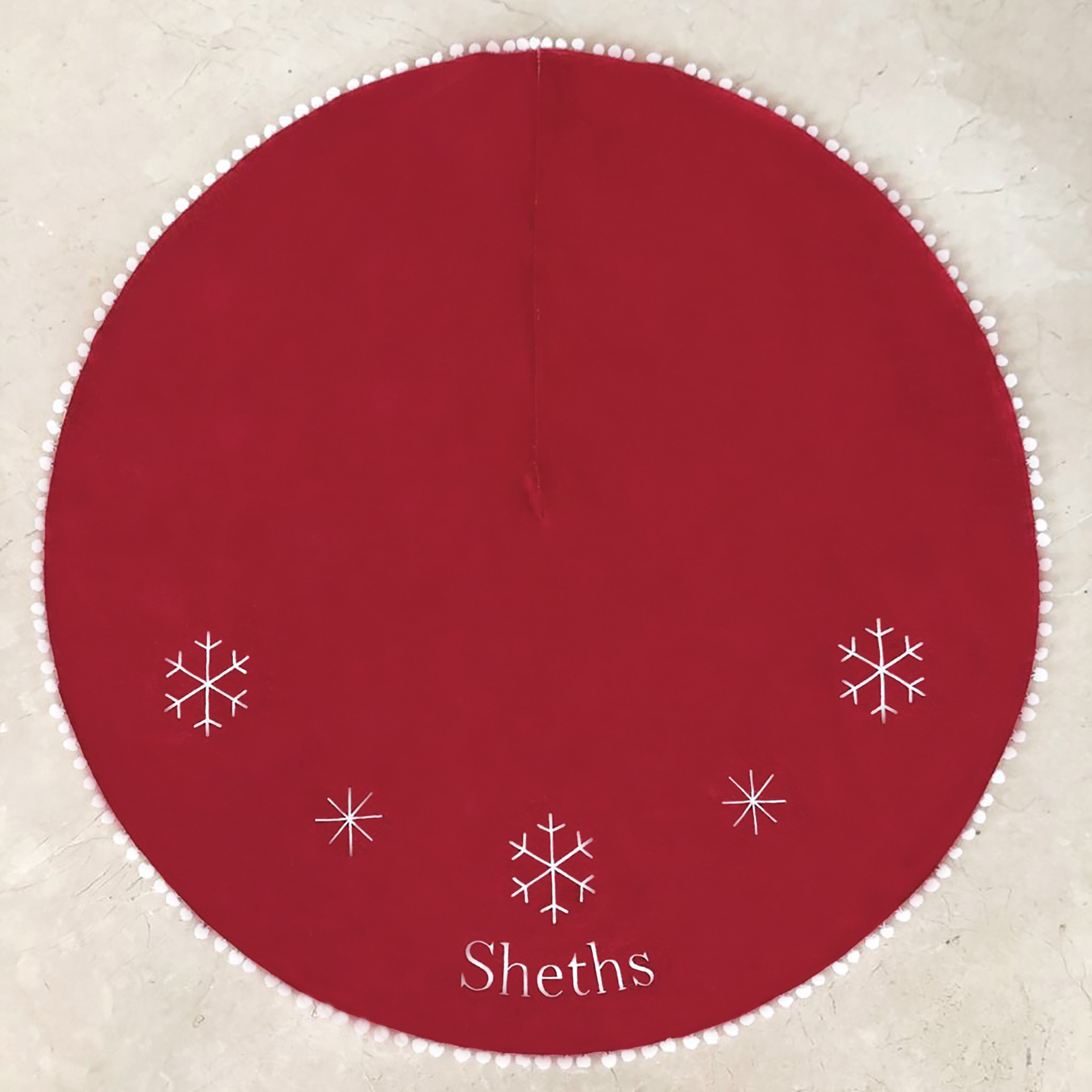 Personalised Masilo Christmas Tree Skirt