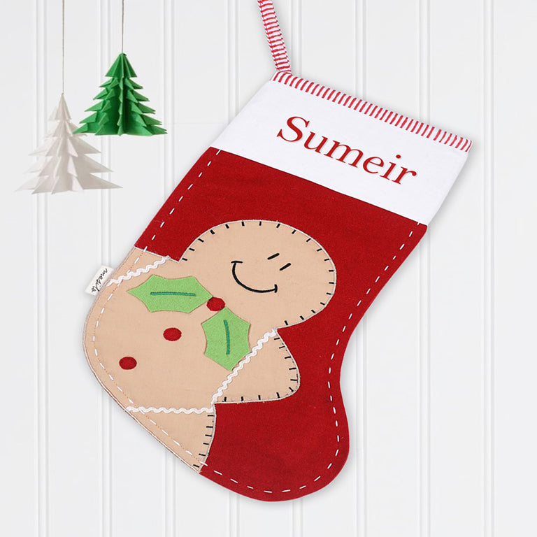 Masilo Christmas Stocking - Gingerbread Man