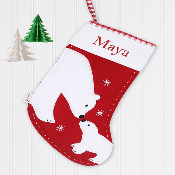 Masilo Christmas Stocking - Polar Bears