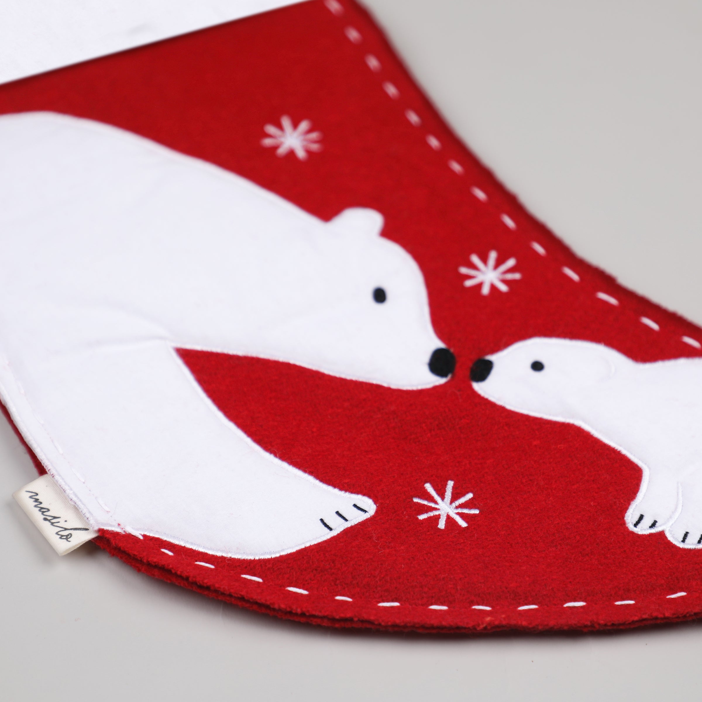 Masilo Christmas Stocking - Polar Bears