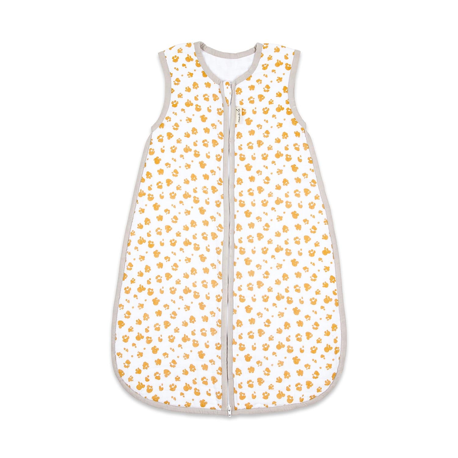 Masilo Organic Muslin Sleeping Bag - Paws