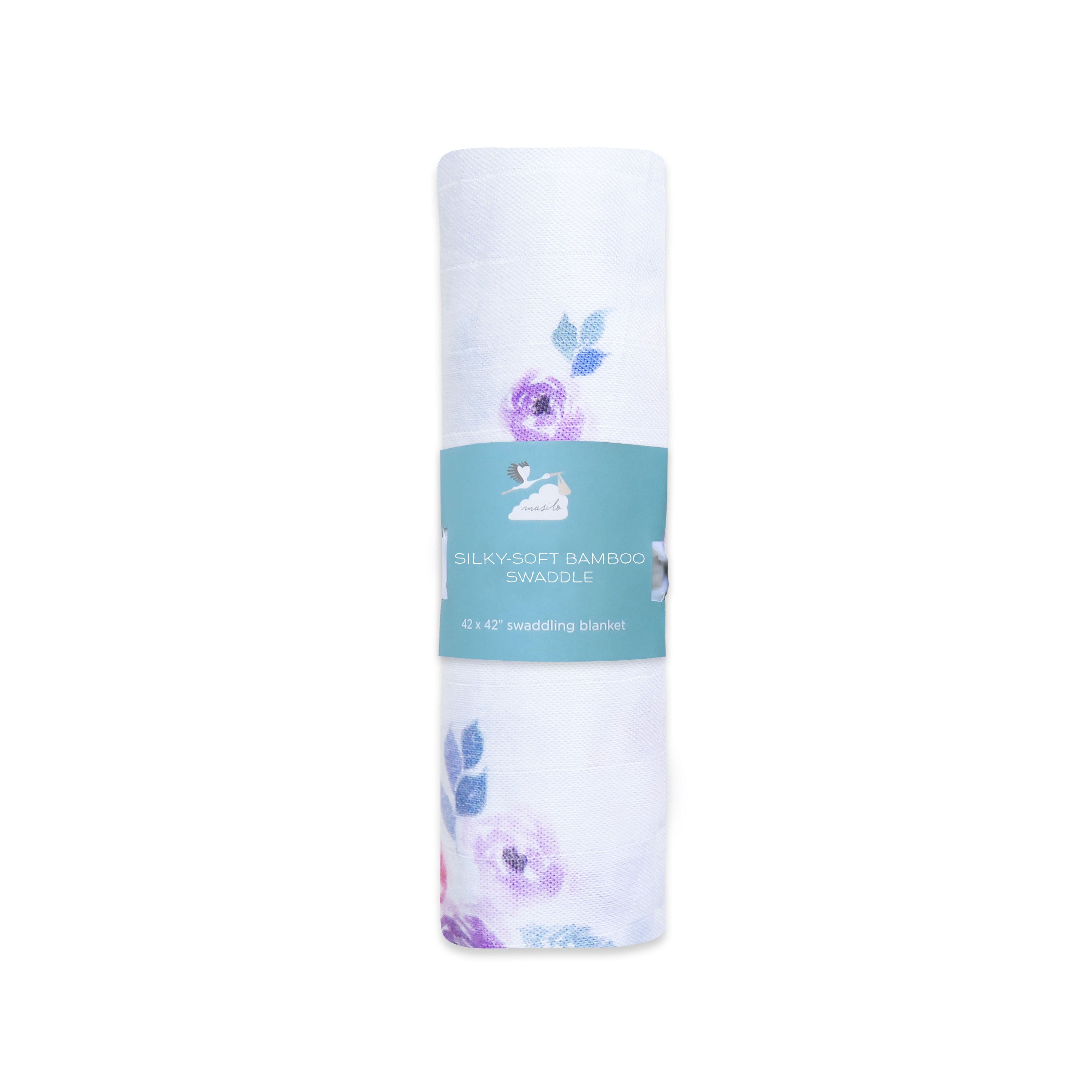 Masilo Bamboo Muslin Swaddle - Bloom