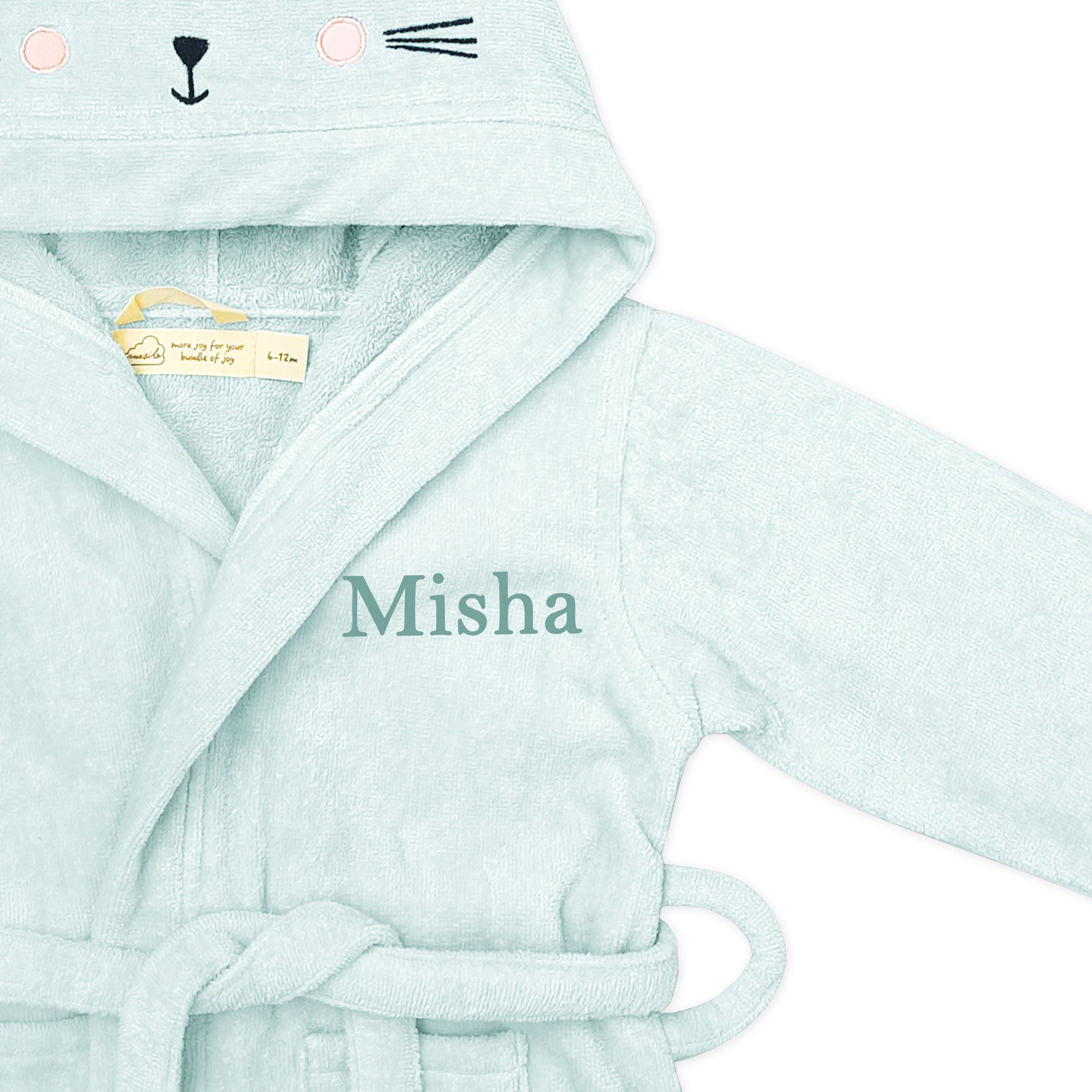 Masilo Hooded Baby Robe – Bunny