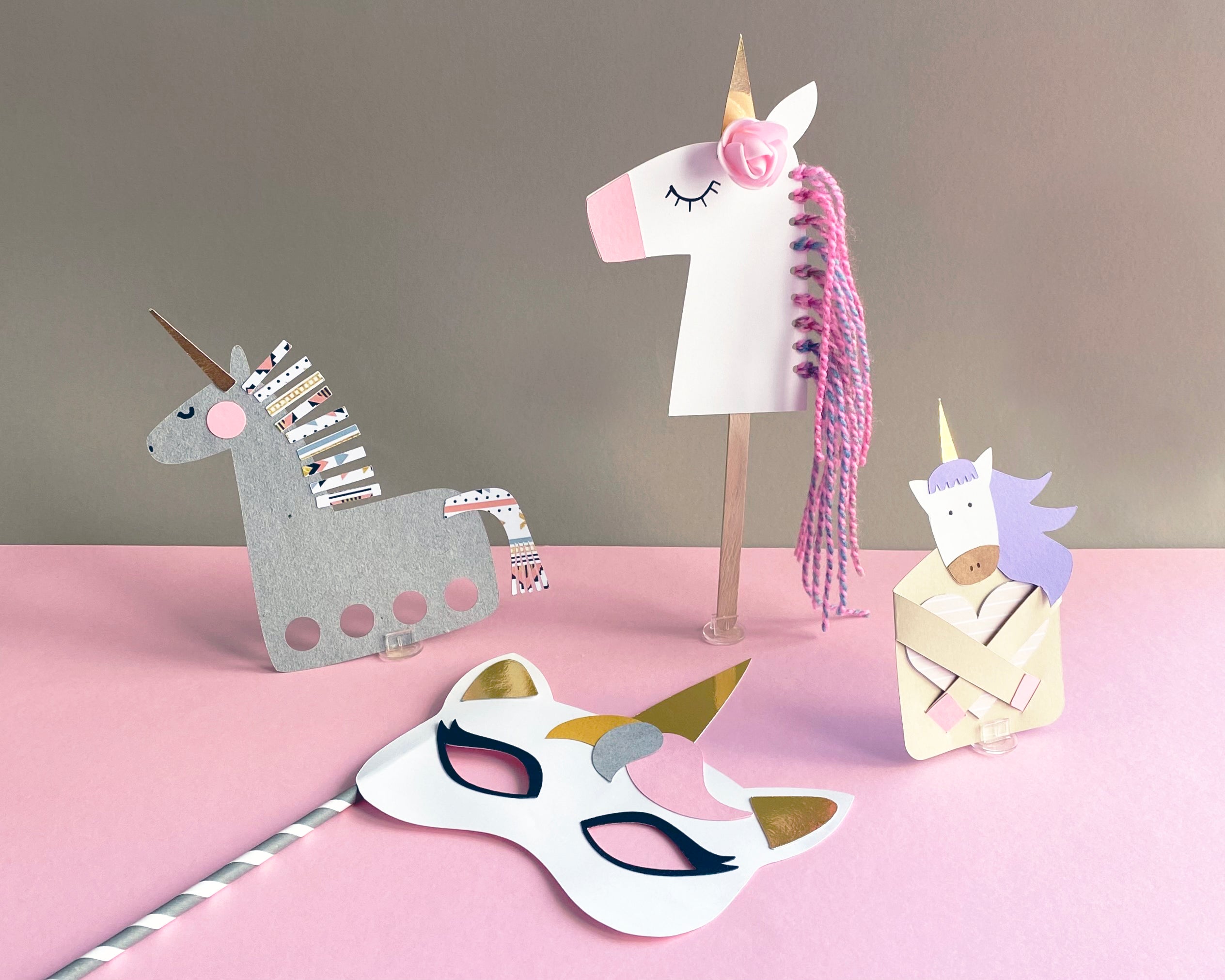 Open and Play Craft Boxes-Magical Unicorns
