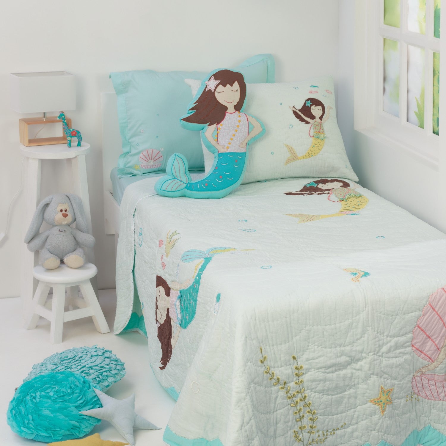 Magical Mermaids Kids Bedding Set, Ages 3 to 15