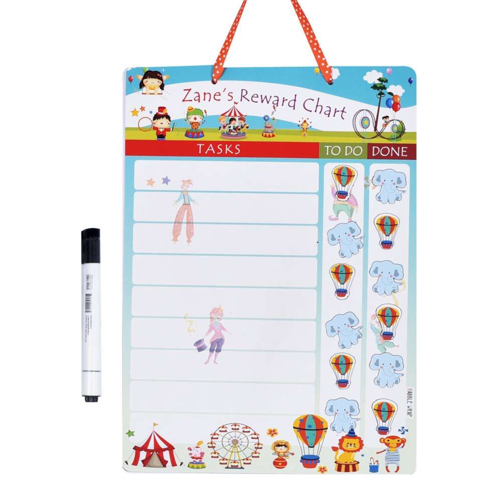 Magnetic Reward Chart - Circus Theme