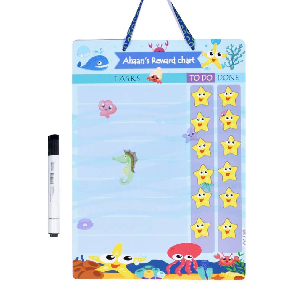 Magnetic Reward Chart - Under The Sea Theme