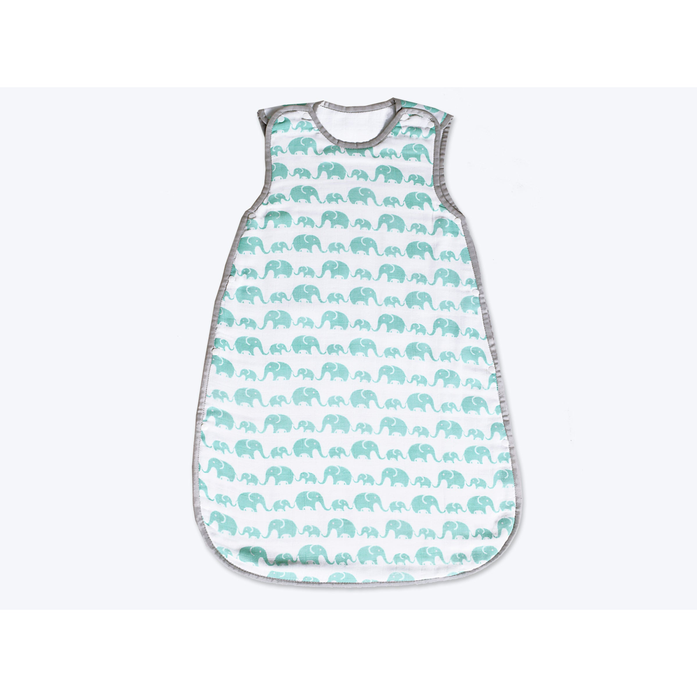 Masilo Organic Muslin Sleeping Bag - Elephant Parade